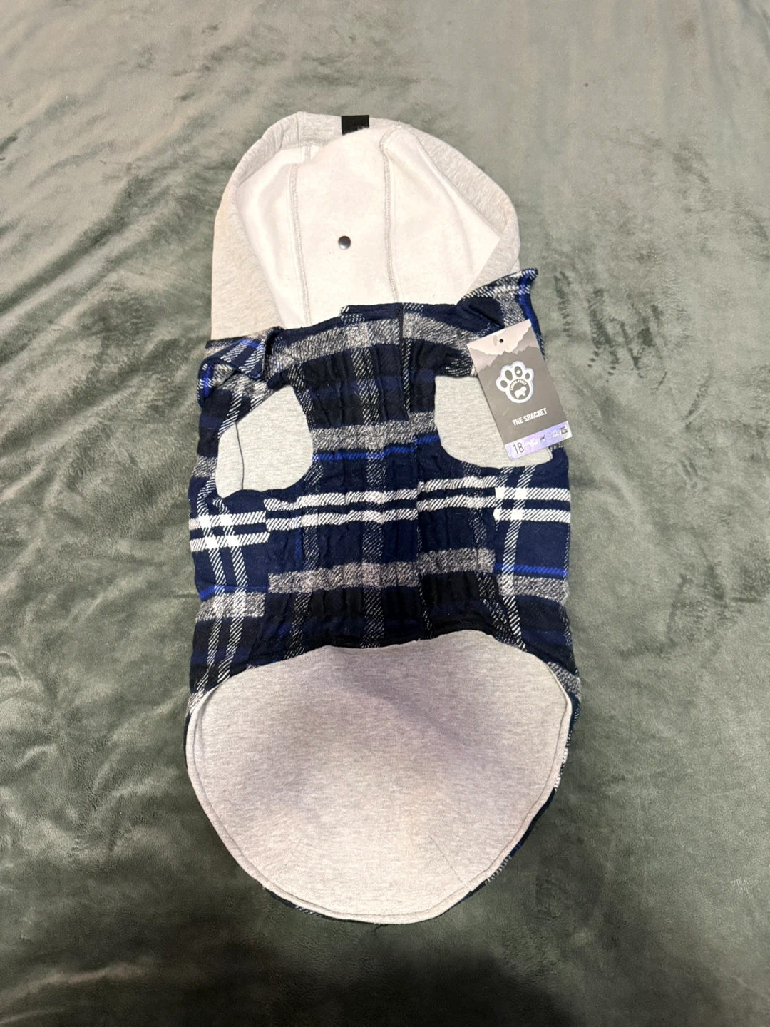 Canada Pooch Plaid Dog Jacket - Size 18 - photo 2