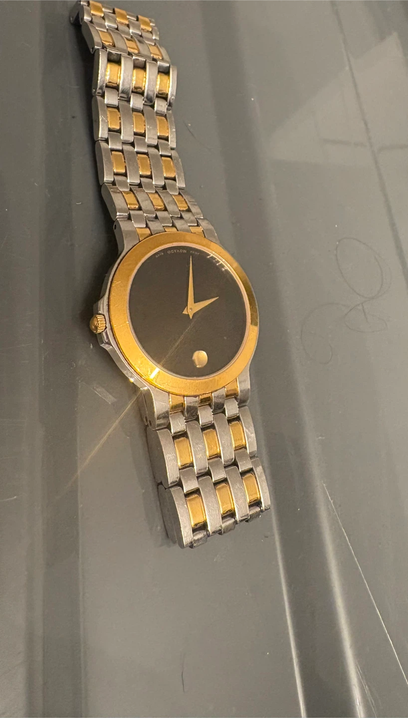 Movado Swiss Made Watch - Gold and Silver
