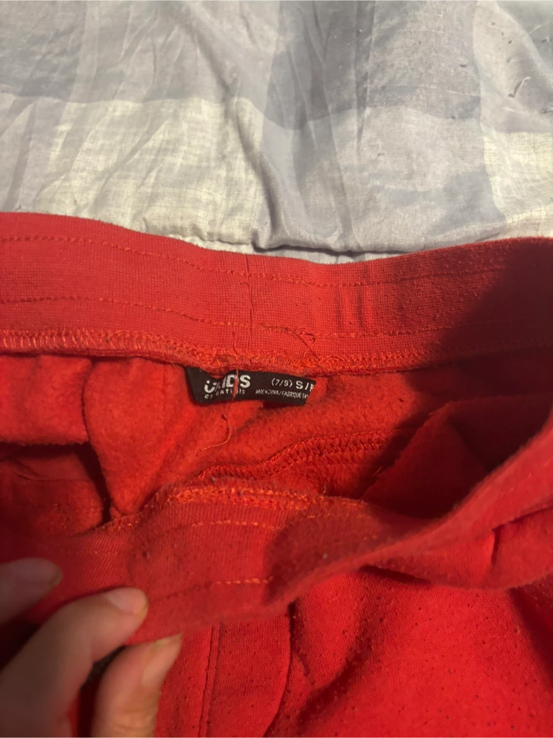 NIKE Boys Red Sweatpants Size S (7/8) - photo 2
