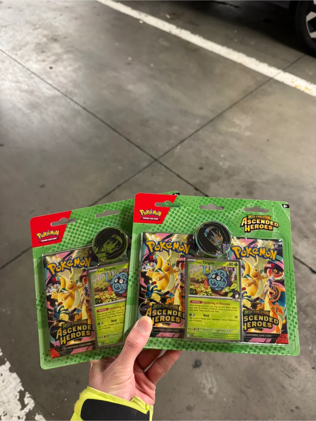 Pokémon Ascended Heroes 2 Pack Blister Erika’s Tangela