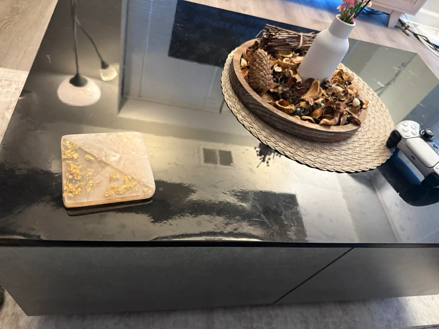 Modern Coffee Table with Drawer Storage - photo 2