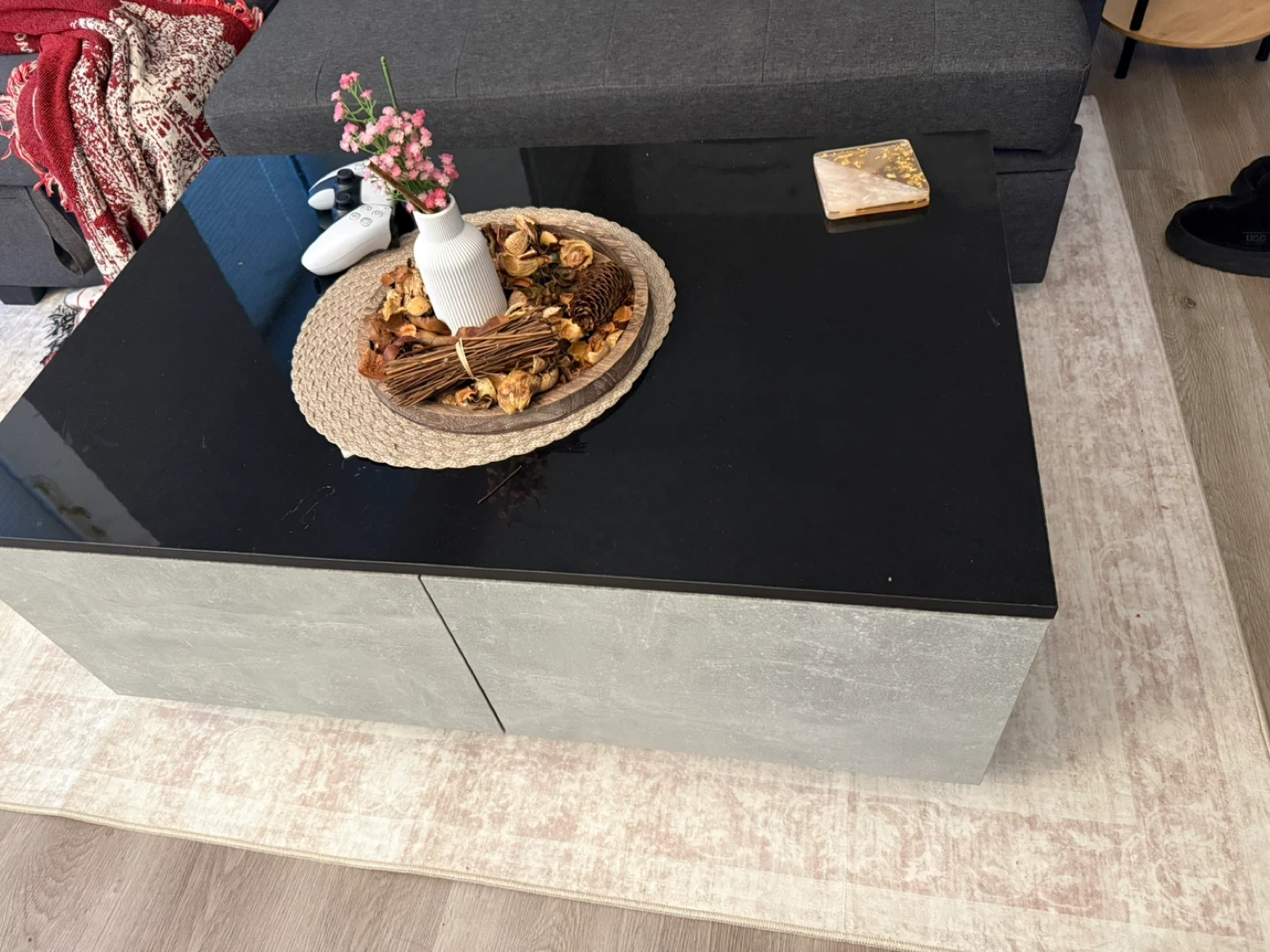 Modern Coffee Table with Drawer Storage - photo 5