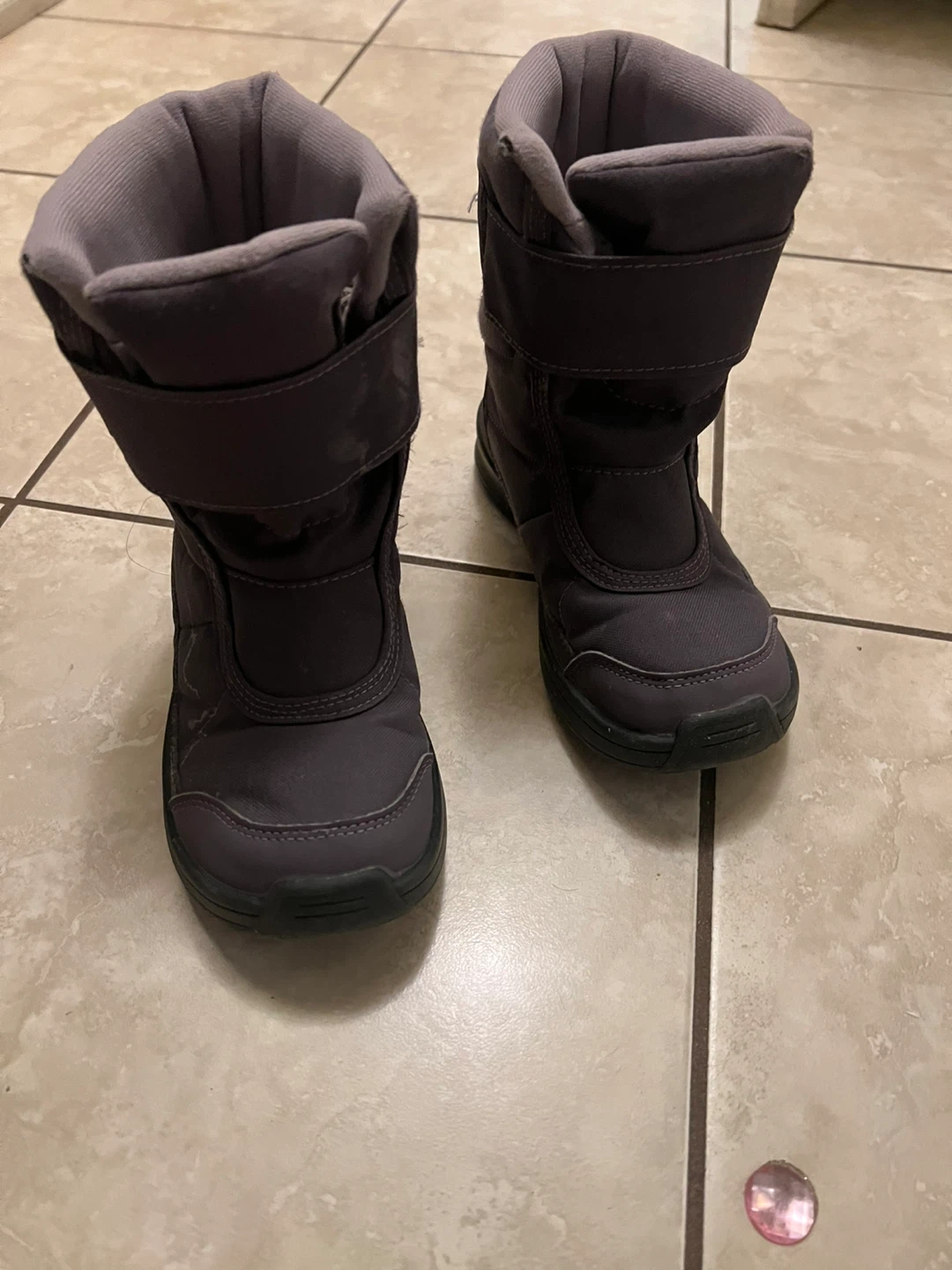 Dark Grey Winter Boots UK 31, US 13C - photo 2