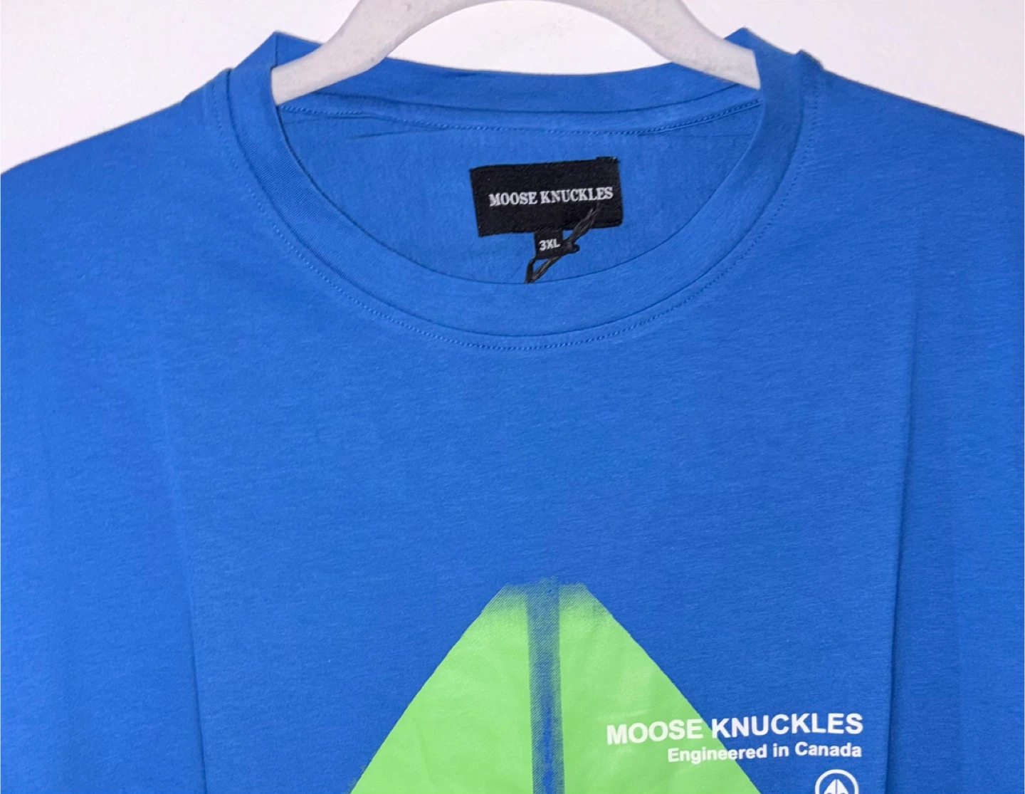 Moose Knuckles Blue T-Shirt Size 3XL - photo 2