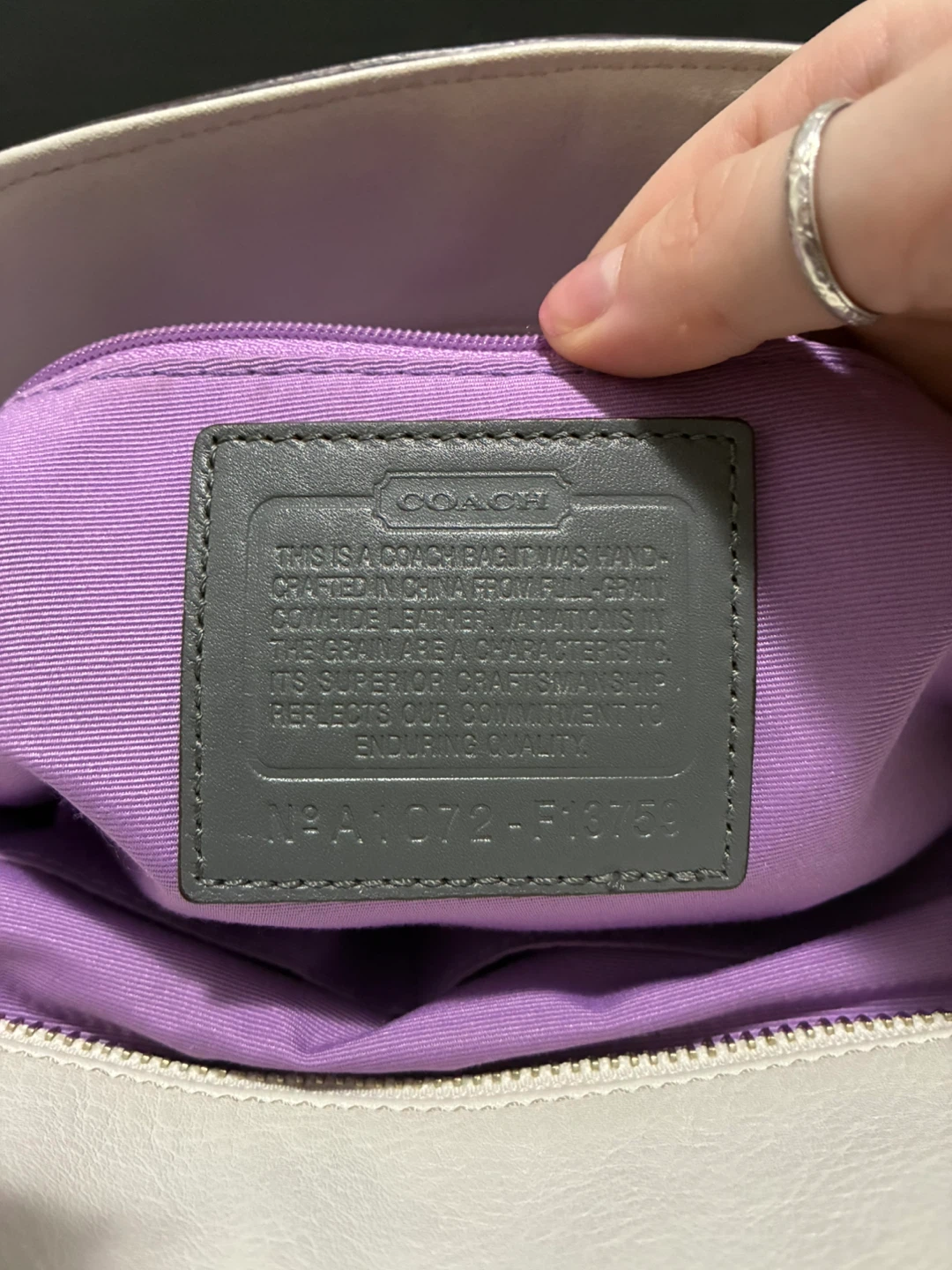 Discontinued Coach Pleated East/West Gallery Tote - photo 3