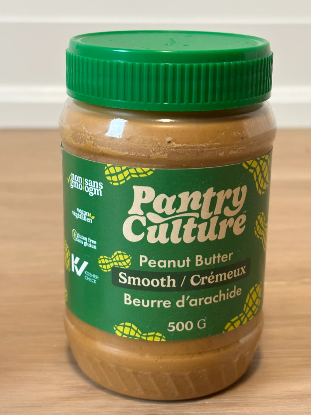 Pantry Culture Smooth Peanut Butter - 4 x 500g Jars - photo 2