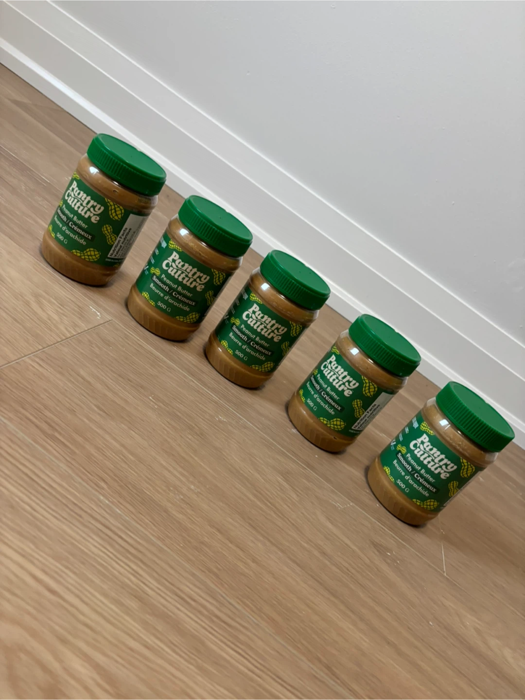 Pantry Culture Smooth Peanut Butter - 4 x 500g Jars
