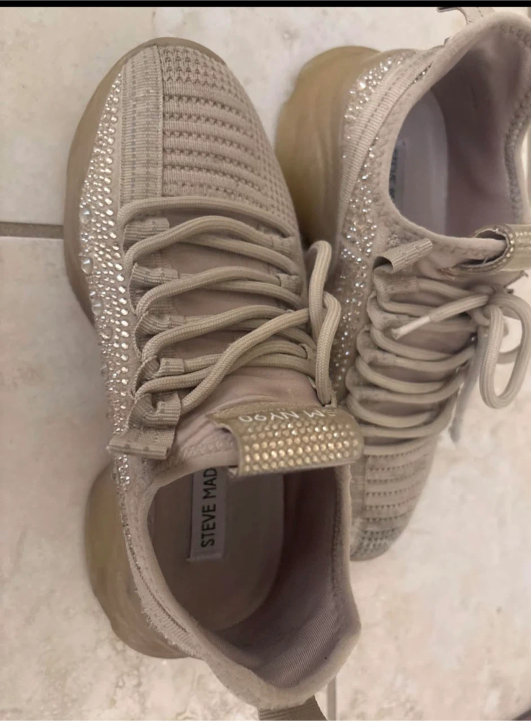 Steve Madden Rhinestone Sneakers - 7 - photo 2