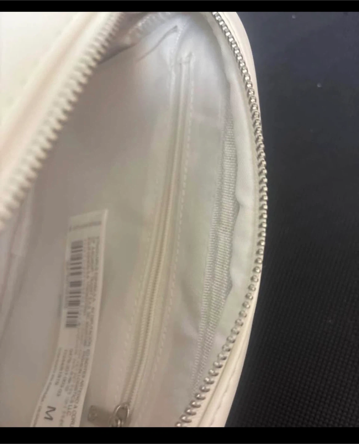 New White Crossbody Bag with Chain - photo 3