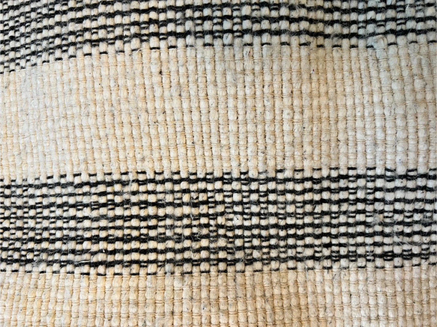 MOVING SALE! Pair of Textured Boho Poufs - photo 4