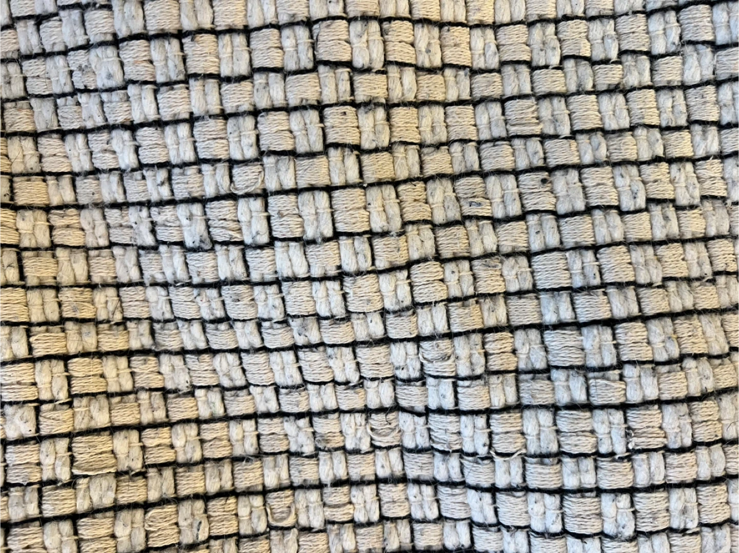 MOVING SALE! Pair of Textured Boho Poufs - photo 5