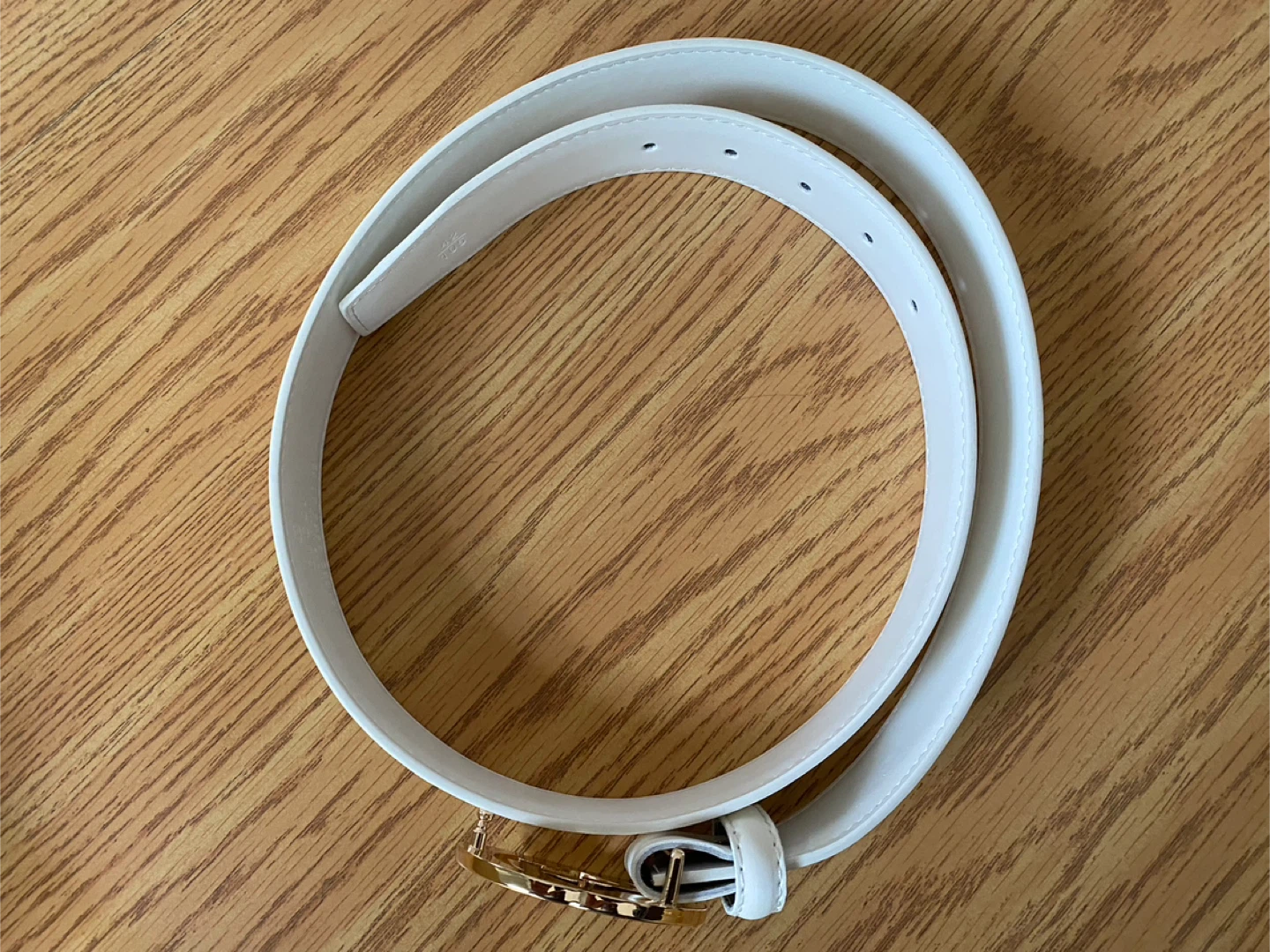White Gucci Belt - photo 2