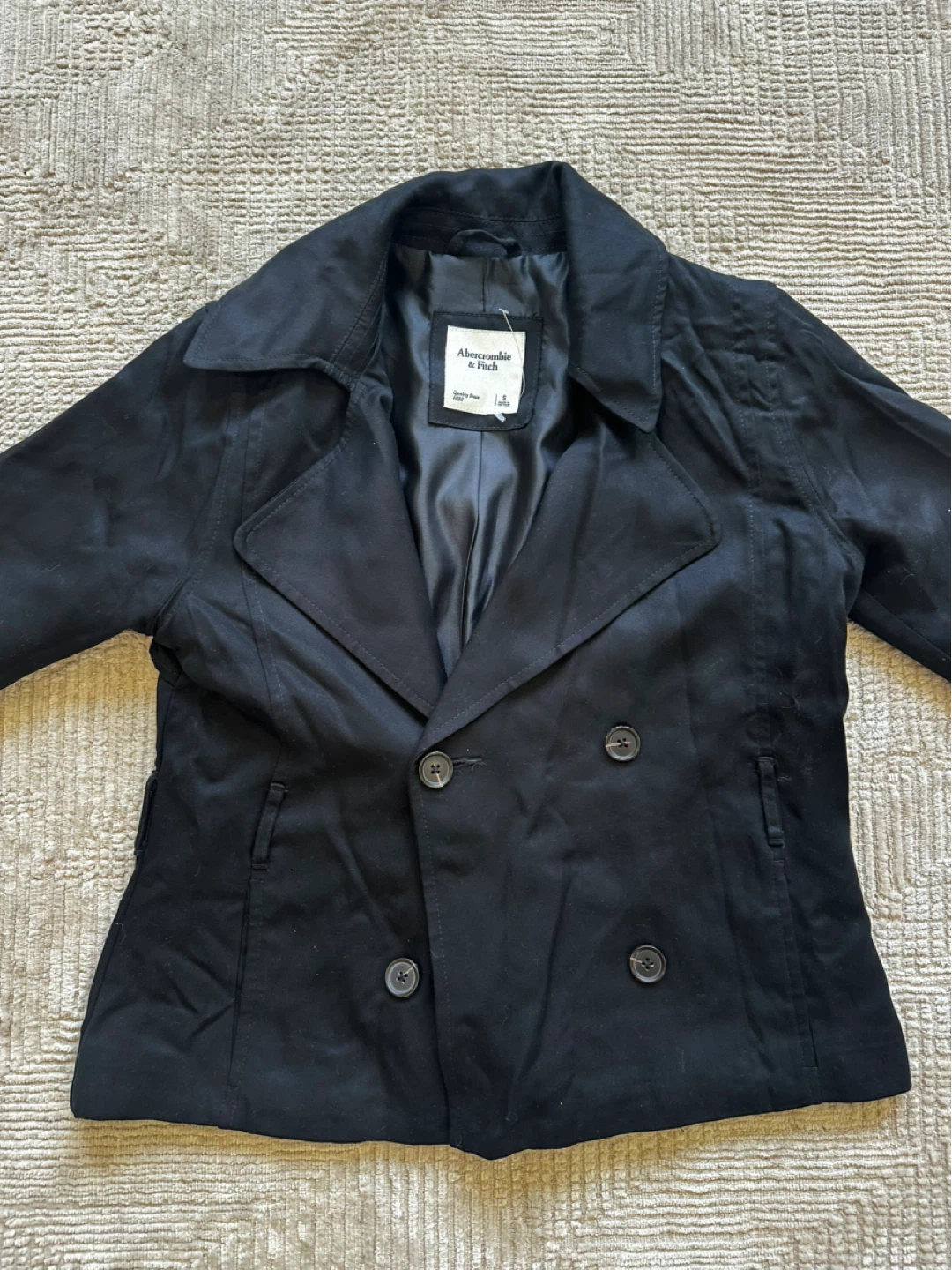 Abercrombie & Fitch Double-Breasted Jacket - Size S - photo 2