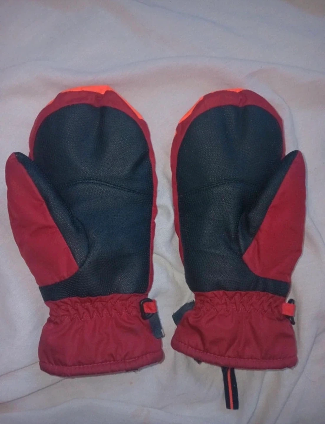 Wedze Ski Mittens - Red/Orange - photo 2