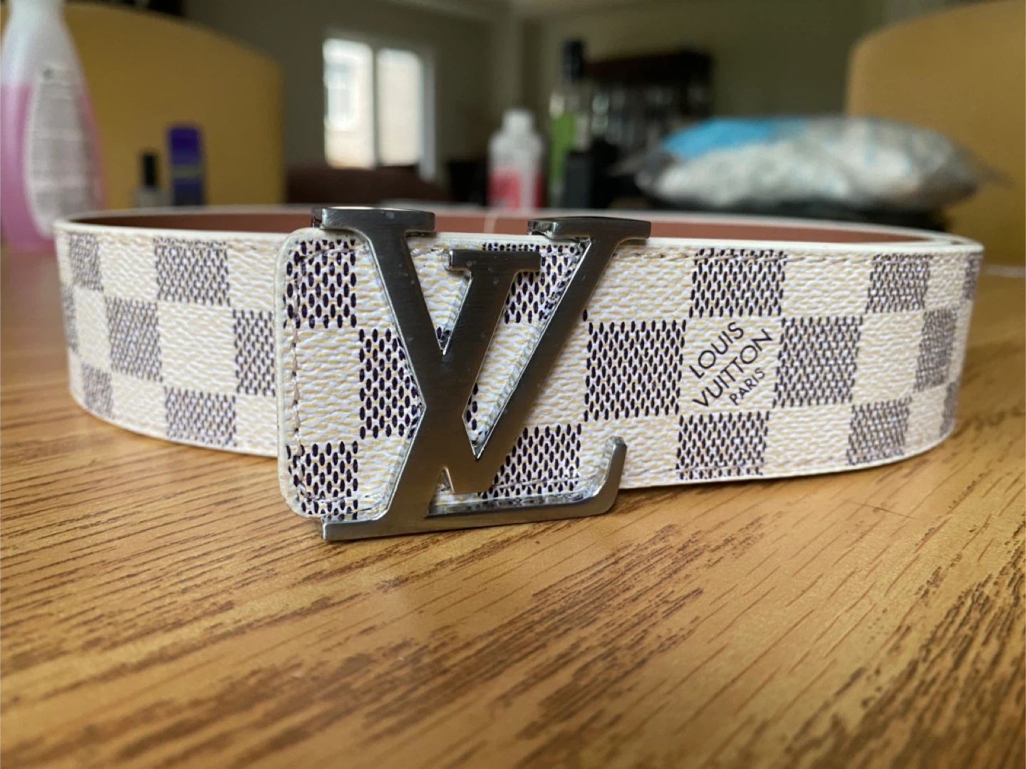 Louis Vuitton Damier Azur Belt