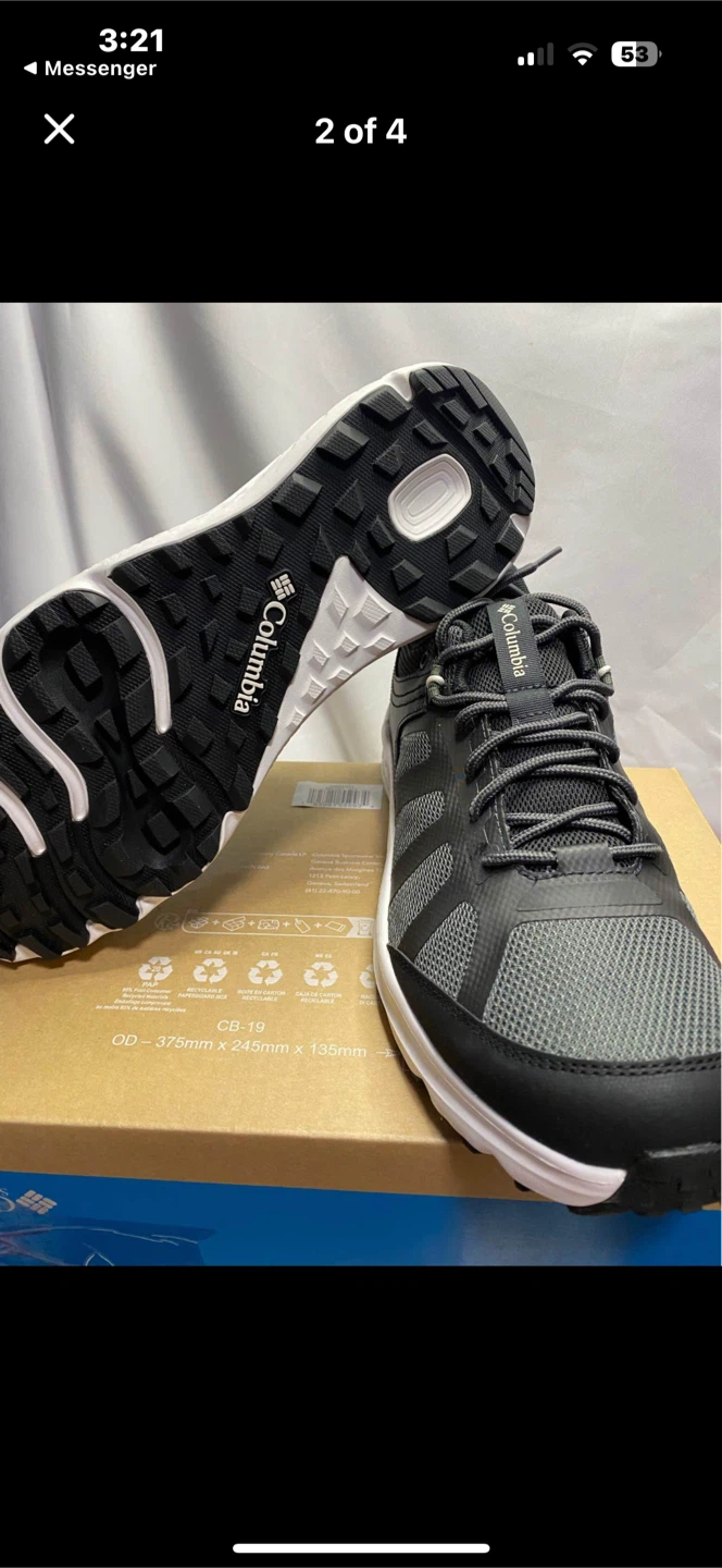 New Columbia Waterproof Hiking Shoes Size 10.5 - photo 2