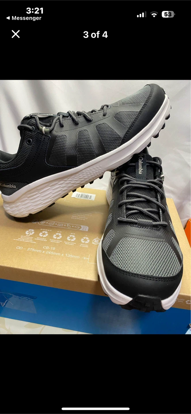 New Columbia Waterproof Hiking Shoes Size 10.5