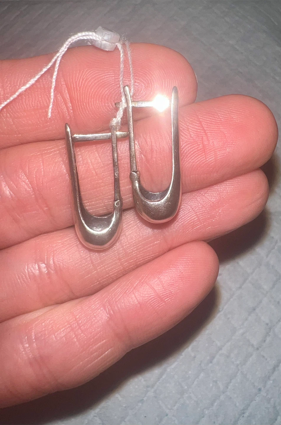 Elegant Vintage Silver Drops – New With Tag