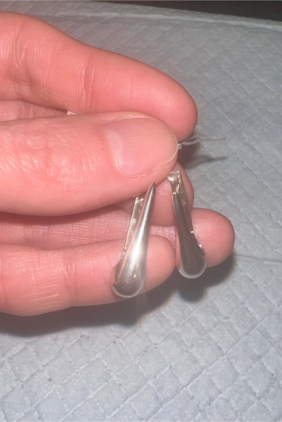Elegant Vintage Silver Drops – New With Tag - photo 2