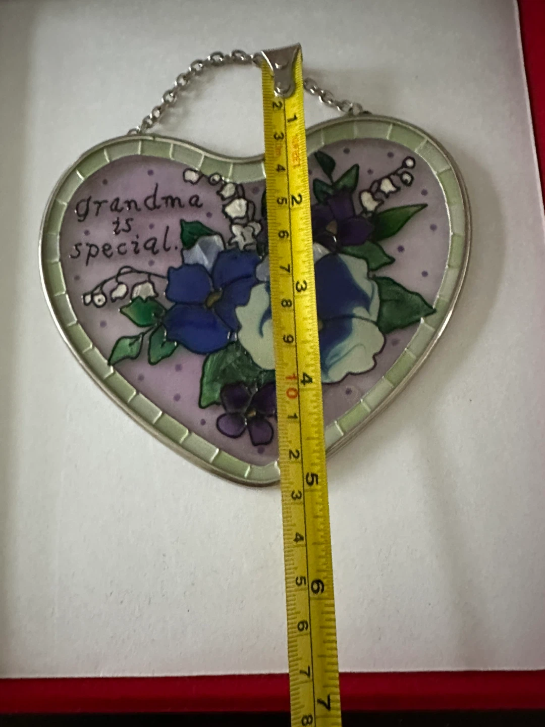 Glass Suncatchers - Grandma Heart - photo 3