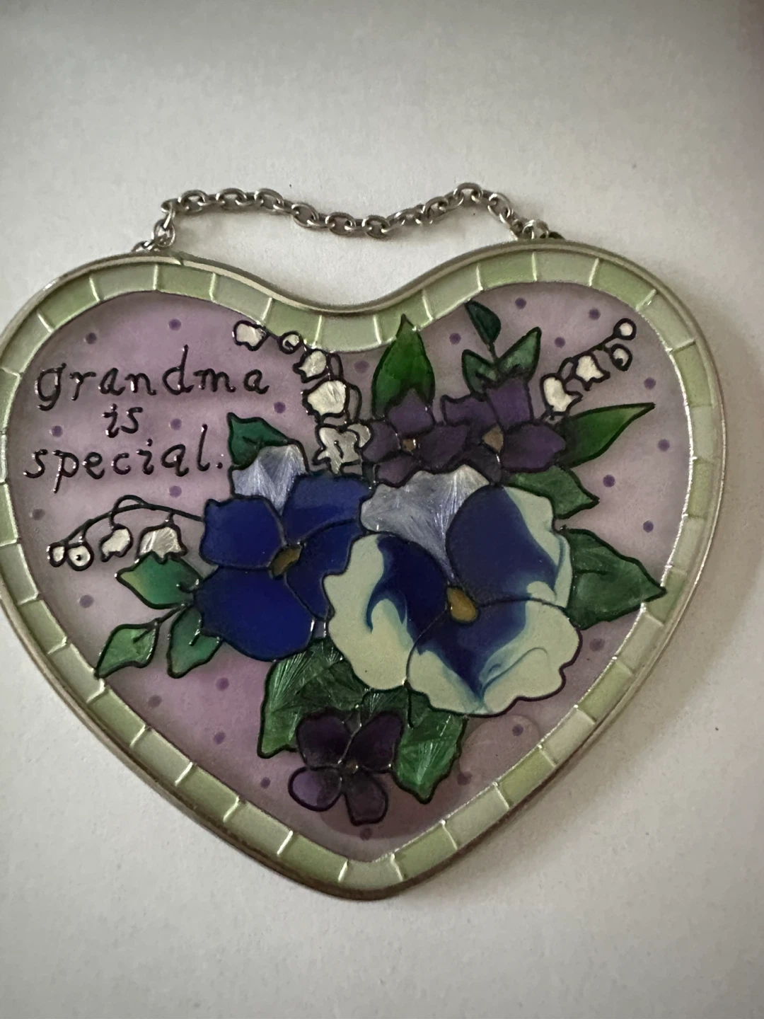 Glass Suncatchers - Grandma Heart - photo 2