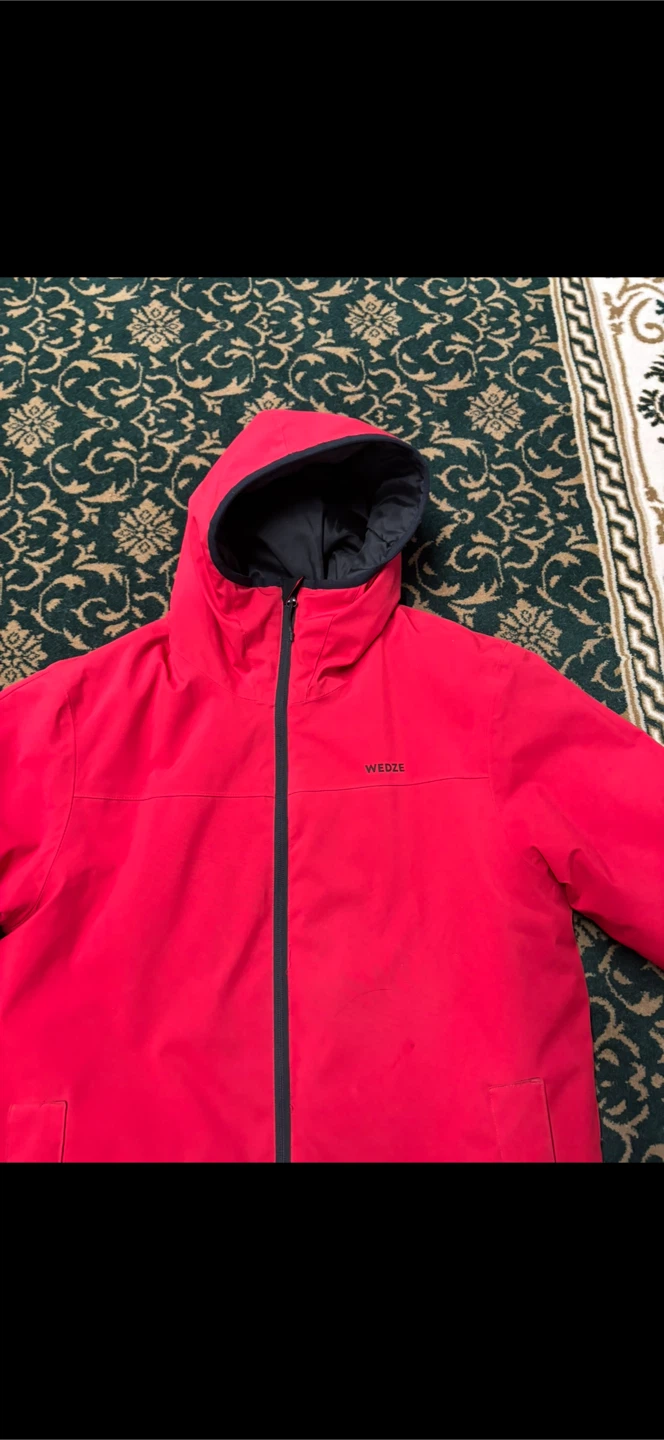 Wedze Red Hooded Jacket - photo 2