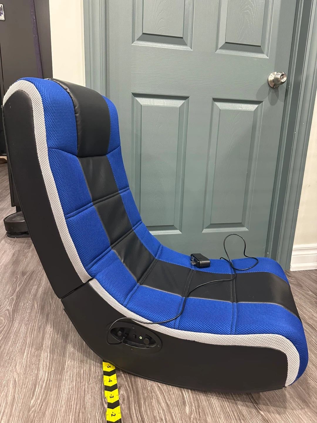Blue and Black Gaming Chair