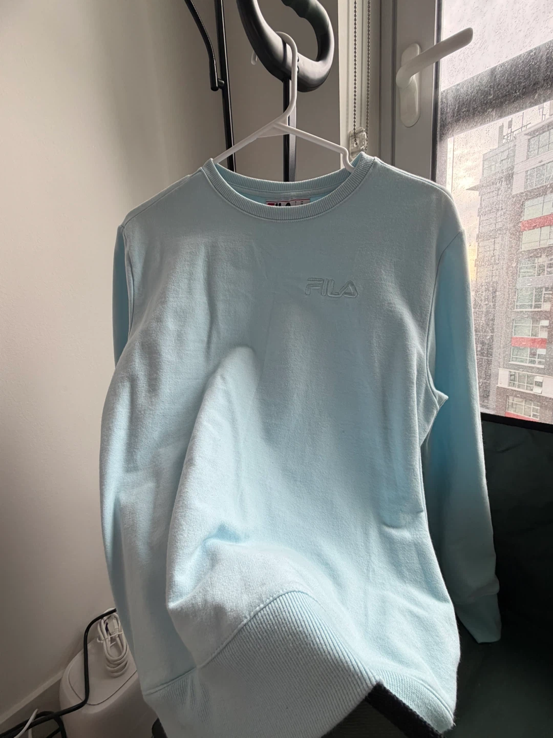 Fila Baby Blue Crewneck Sweatshirt - photo 2
