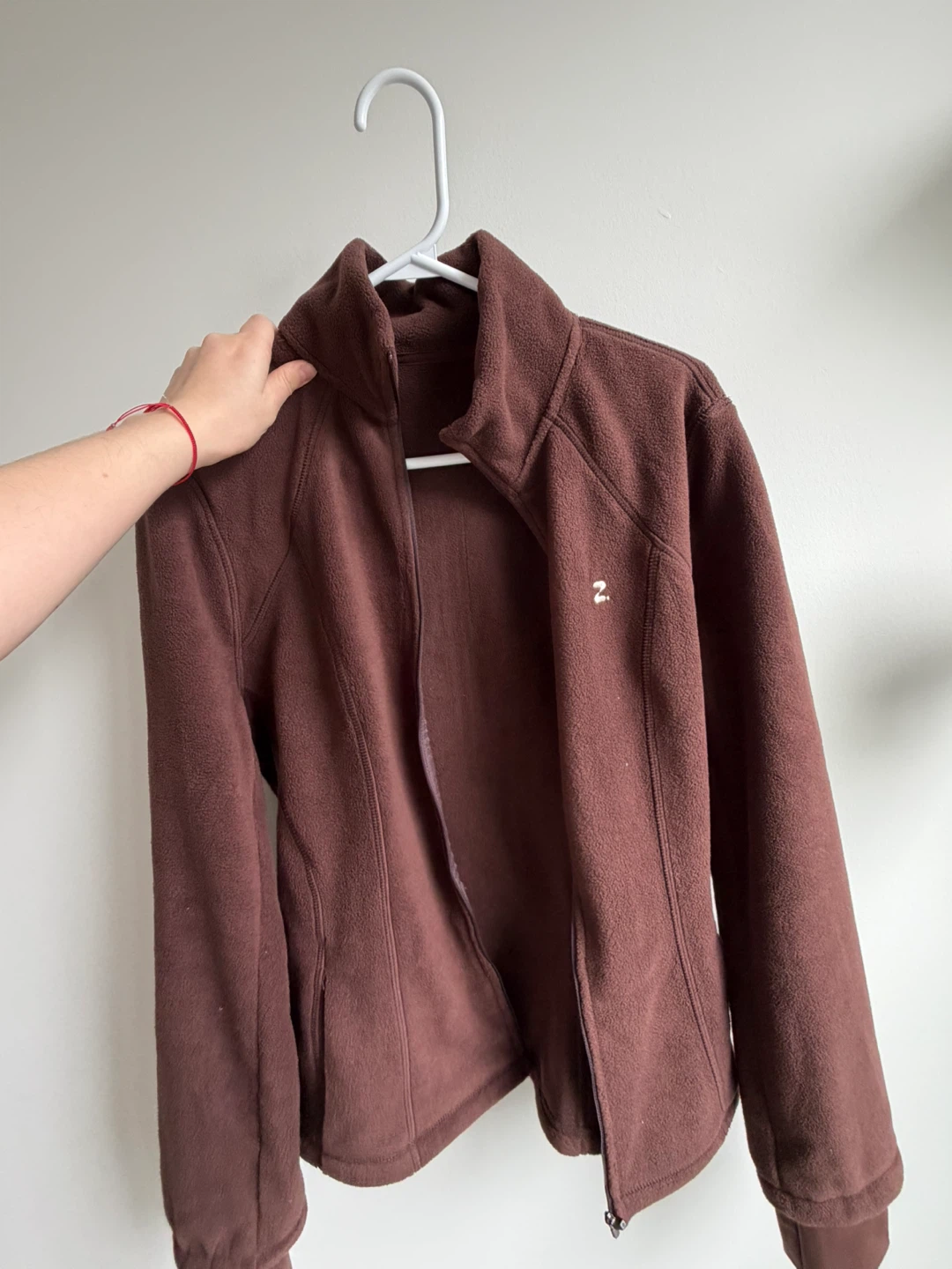 Brown Fleece Zip-Up Jacket - photo 2