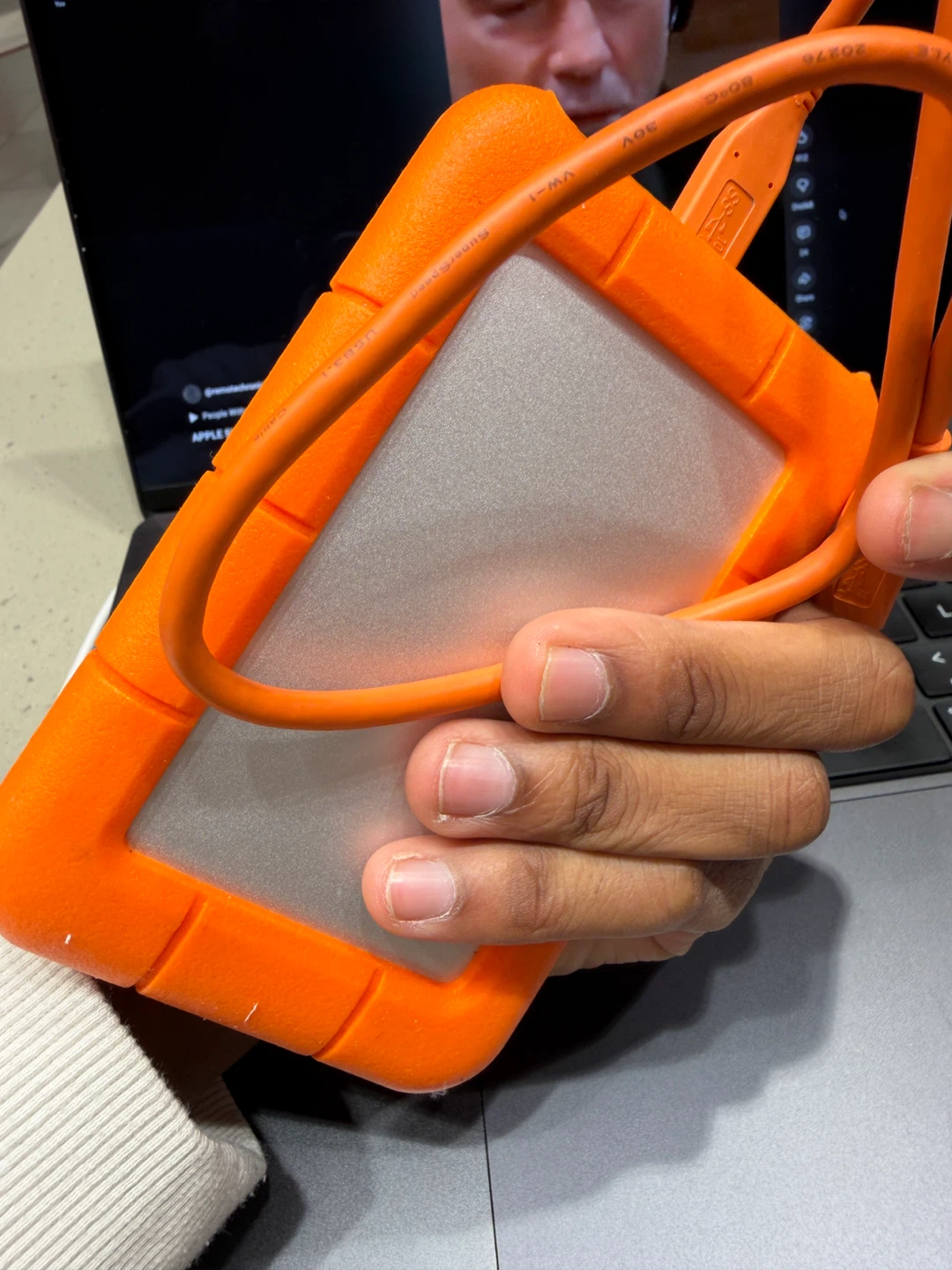 LaCie Rugged External Hard Drive NEGOTIABLE - photo 2