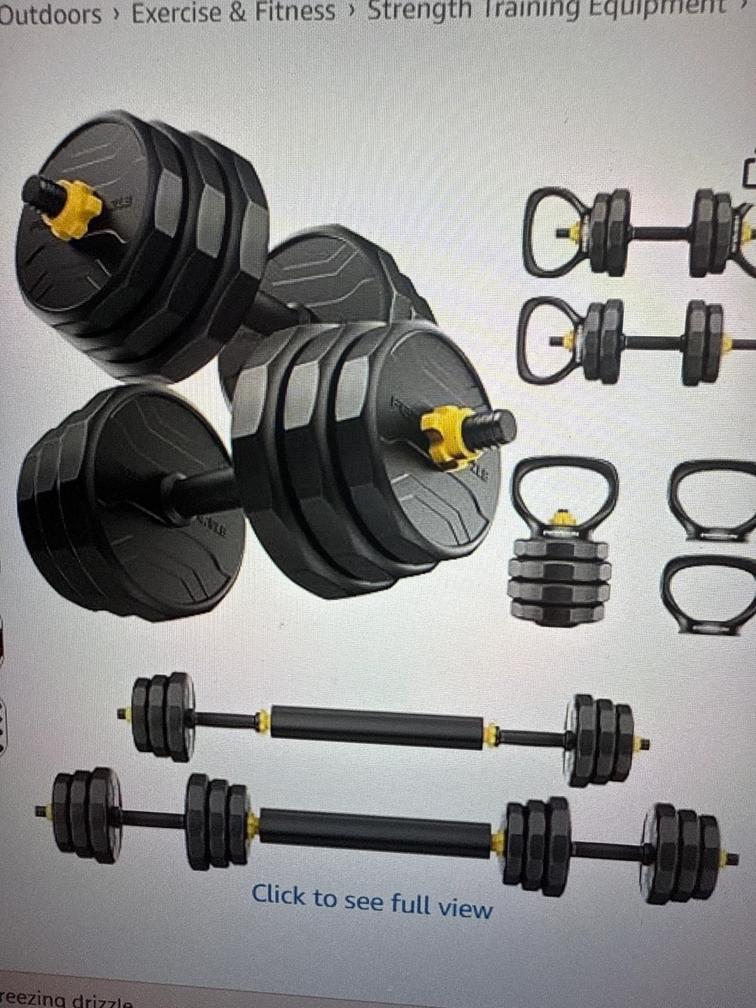 FEIERDUN Adjustable Dumbbells
