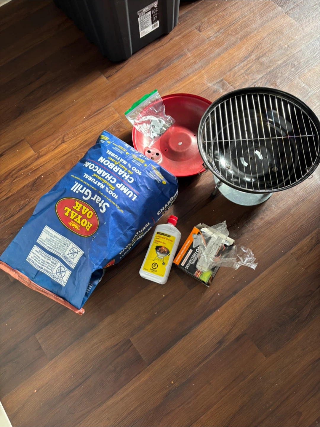 Portable Charcoal Grill with Accessories