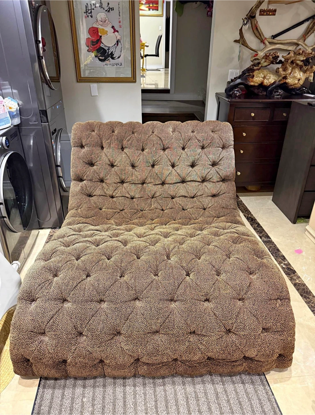 Brown Double Chaise Lounge - photo 3