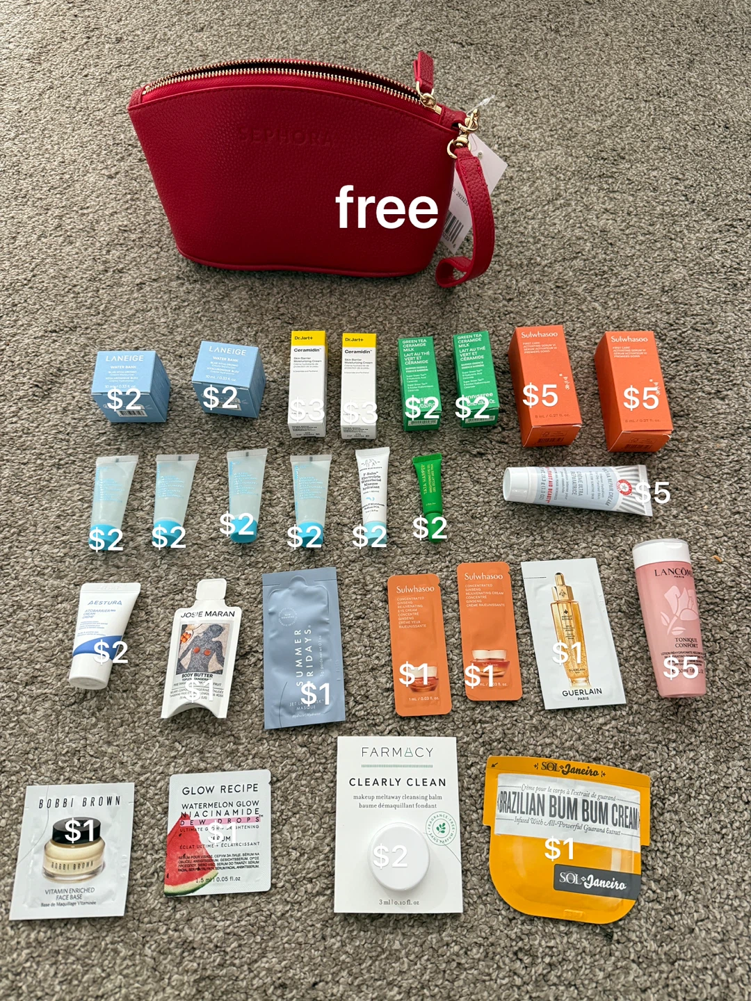 Skincare bag - brand new