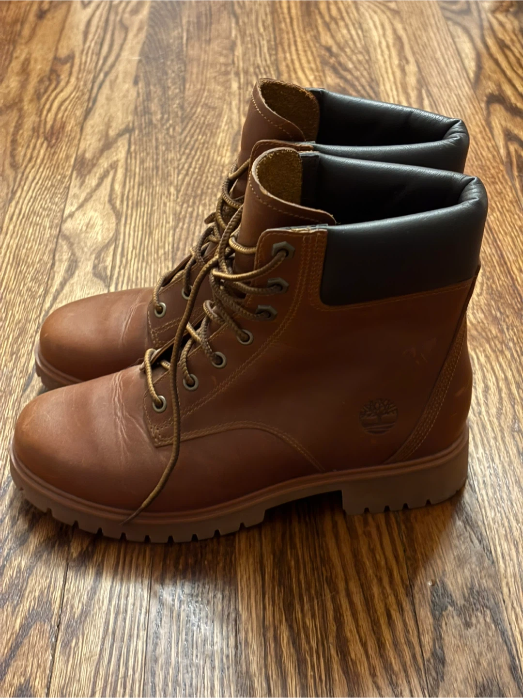 Timberland Brown Leather Lace-Up Boots - photo 3