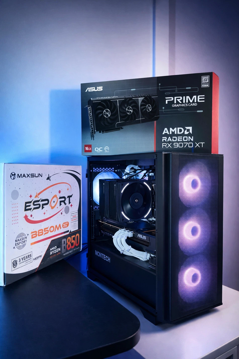 Ryzen 7 7800X3D | RX 9070XT 16GB | 32GB DDR5 | High-End PC