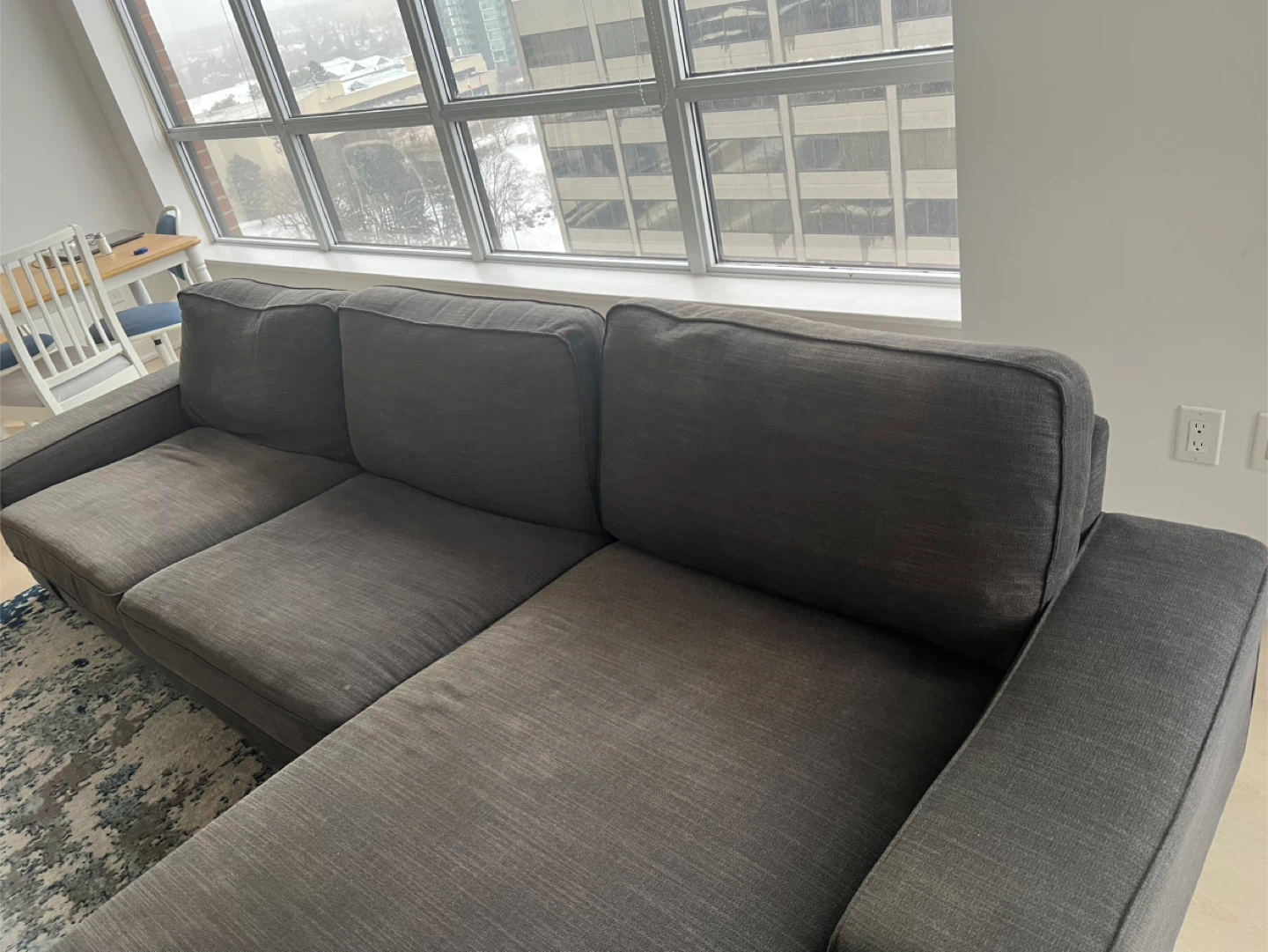 IKEA KIVIK Sectional Sofa - Dark Grey - photo 2