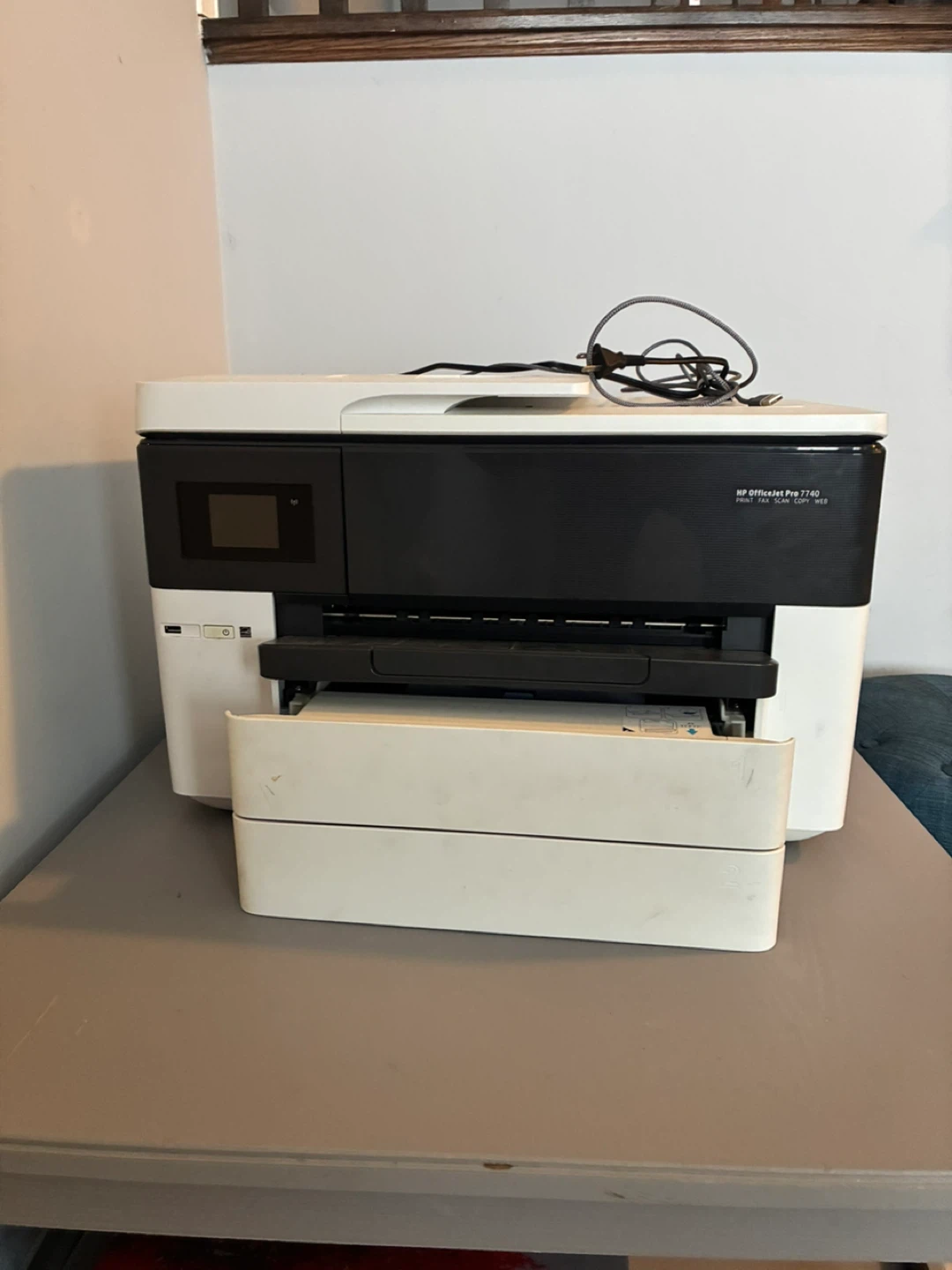 HP OfficeJet Pro 7740 All-in-One Printer - photo 2
