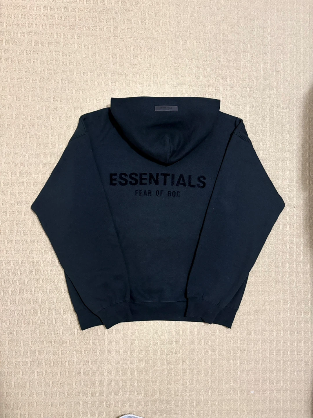 ESSENTIALS Fear of God Size Small Black Hoodie - photo 2