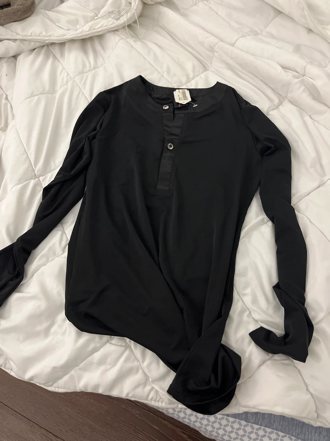 🥕 📸 Natural Spin Black Mens Shirt - Size Medium