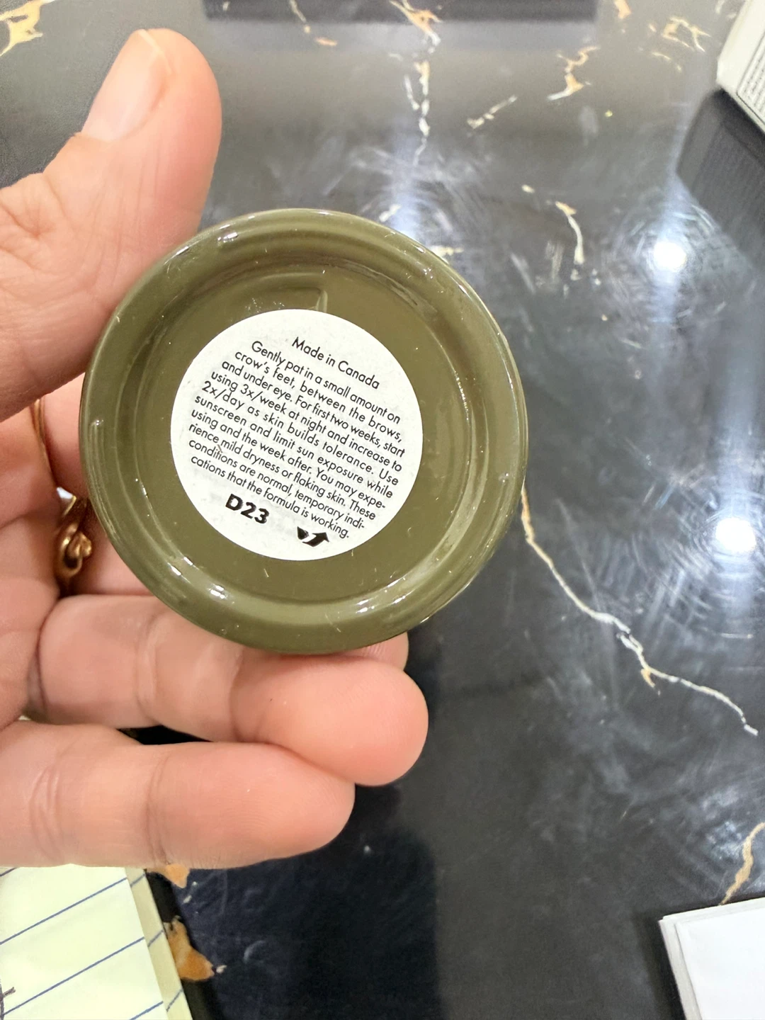 Origins Plantscription Wrinkle Correction Eye Cream - .5 oz - photo 2