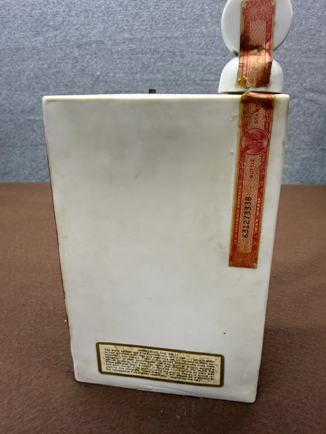 Firefighter and Dalmatian Decanter - photo 5