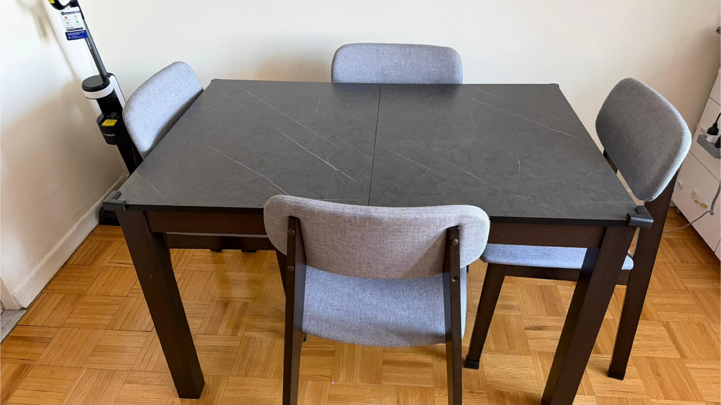 Dining Set - 4 Chairs and Table