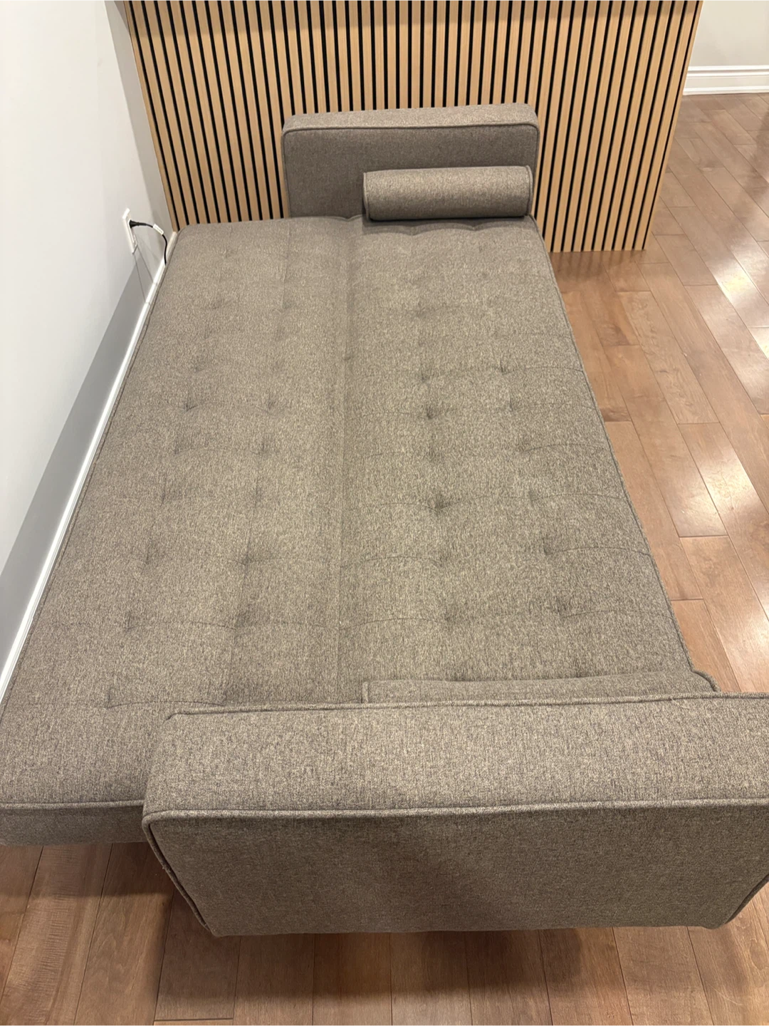 Grey Fabric Sofa Bed for sale - photo 4
