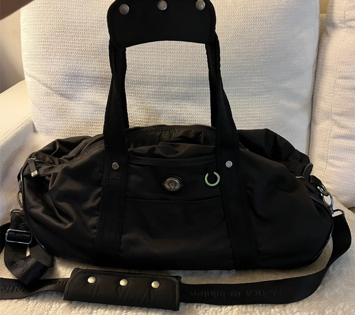 Lululemon Black Duffel Bag - photo 5