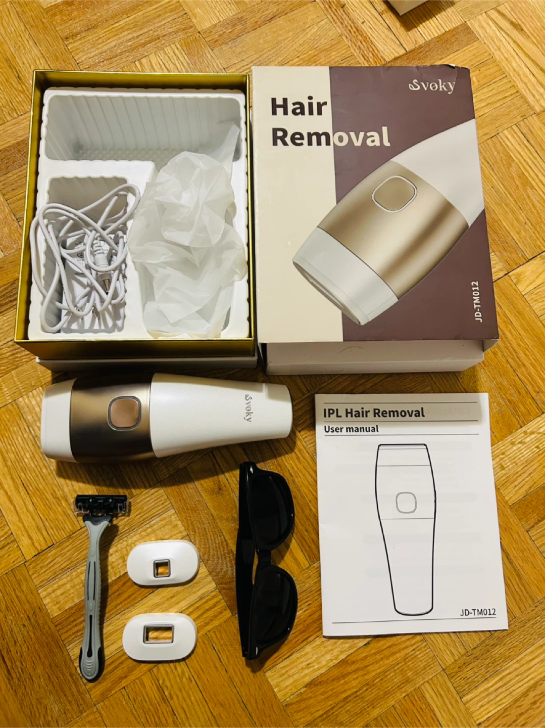 Svoky IPL Hair Removal Device