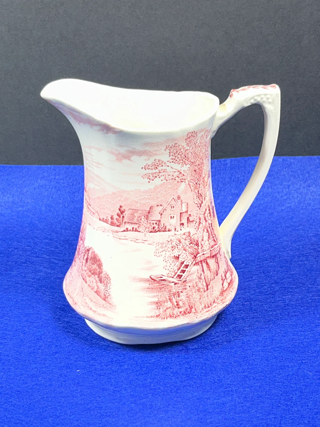 Vintage  Alfred Meakin "Tintern"  Landscape Scene Pitcher