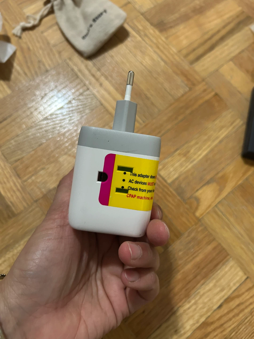 TECSAN Travel Plug Adapter with 2 USB Ports - photo 4