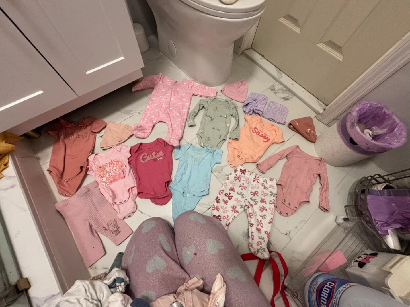 Baby Girl Clothes Bundle (Newborn - 3 Months)