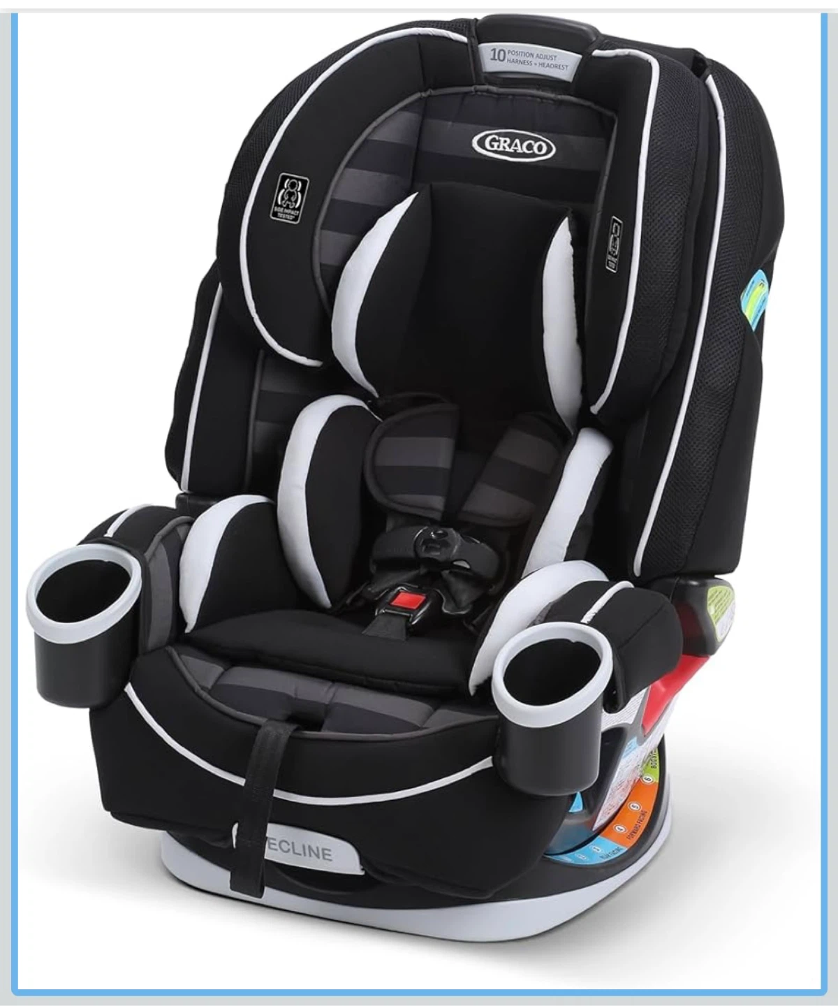 Graco 4Ever DLX 4-in-1 Convertible Car Seat - Rockweave